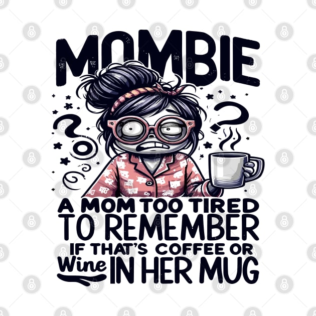 Humor in Motherhood Coffee or Wine by maknatess