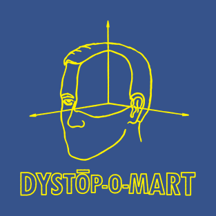 Tri-Axis Head Dystopomart T-Shirt