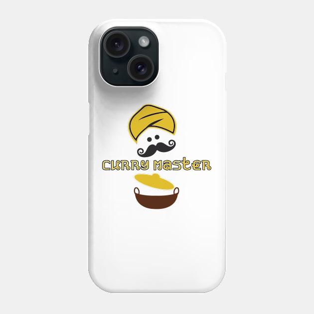 Curry Master Phone Case by inkstyl