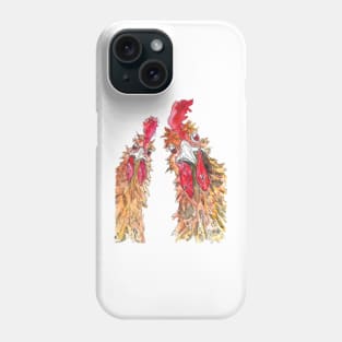 Funky Chicken Two Phone Case