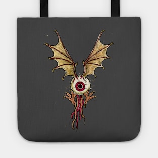 FLYING EYEBALL WITH CLAWS Tote