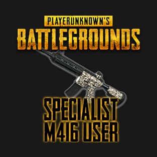 PUBG Player Unknown's Battleground m416 User T-Shirt