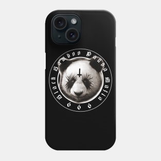 Black Bamboo Panda Mafia Phone Case