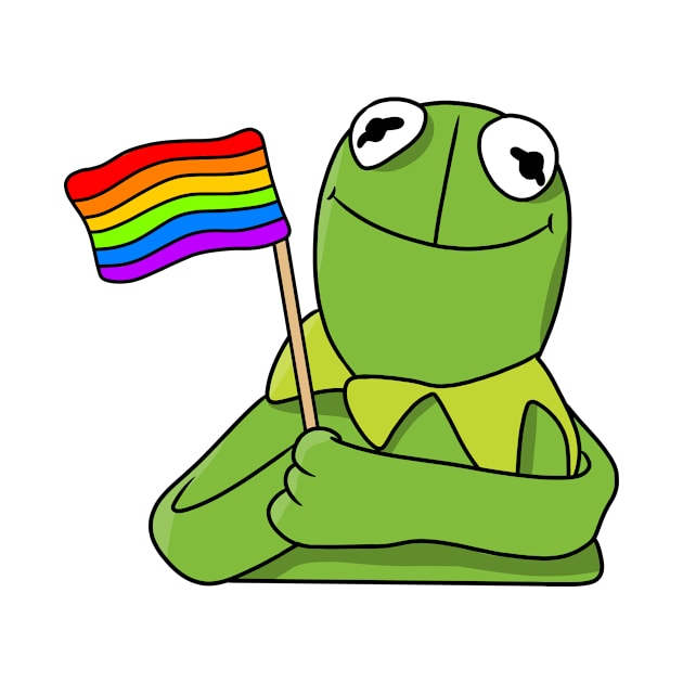 LGBTQ+ KERMIT by OFFICIAL KERMIT STORE