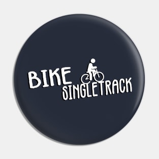 bike singletrack Pin