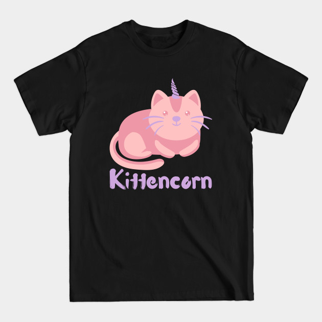 Disover Kittencorn - Kitty Cat Unicorn Magical Mythical Creature - Kitty Cats - T-Shirt