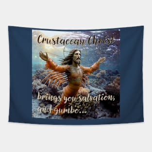 Crustacean Christ Tapestry