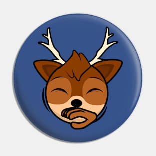 Shocked Reindeer Ecstatica Pin