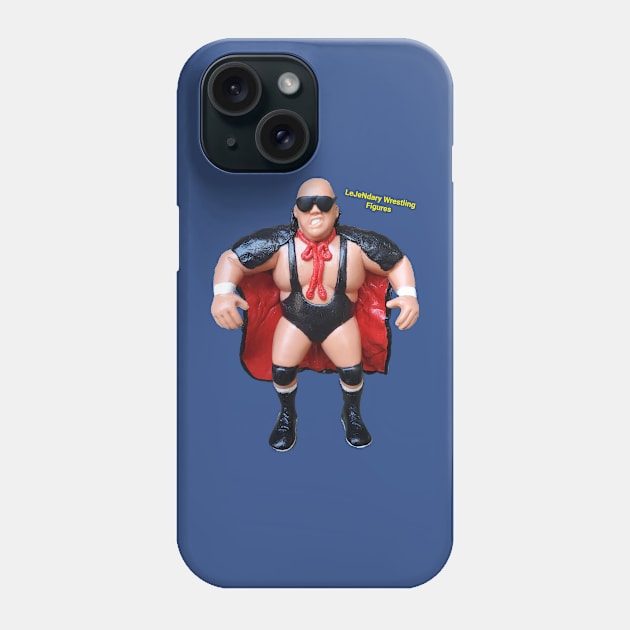 Caped 5 Count Phone Case by LeJeNdary Wrestling Figures