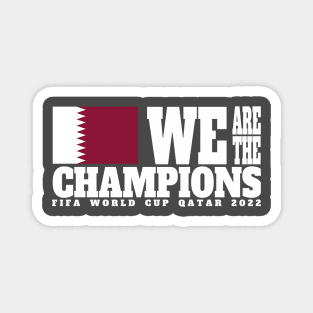 Fifa World Cup Qatar 2022 Champions - Qatar - Dark Color Edition Magnet