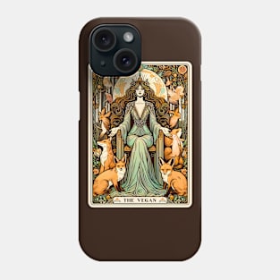 Vegan Tarot Card Goddess Phone Case