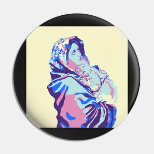 Mary of the Streets Pin