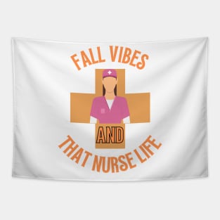 Fall Vibes and that Nurse Life Tapestry