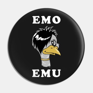 Emo Emu Pin