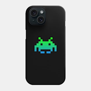 Pixel Invader Threads Phone Case