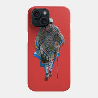 Portrait of a Colombian Road Warrior Phone Case