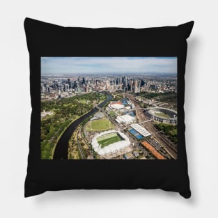 Melbourne Cityscape Pillow