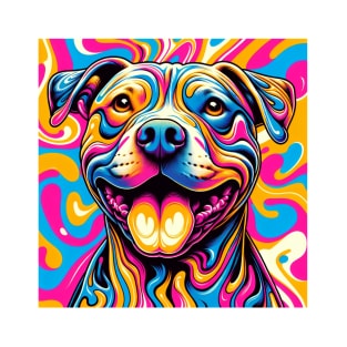 Happy Pit Bull T-Shirt