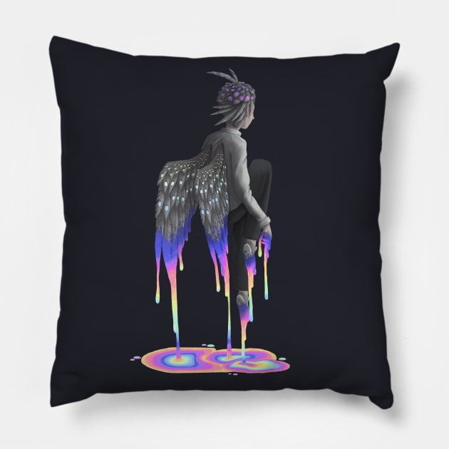 Devoidence of Color Pillow by amberluvsbugs