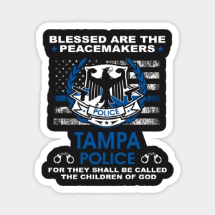 Tampa Police  – Blessed Are The PeaceMakers Magnet