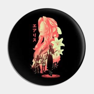 The Flower Girl Aerith Pin