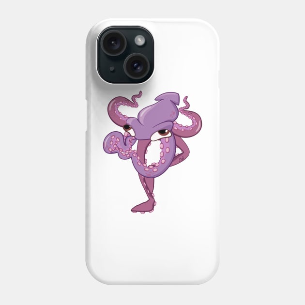 Laughing Squid Phone Case by ericbdg