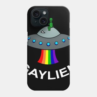 Rainbow Gaylien Pride Alien Phone Case