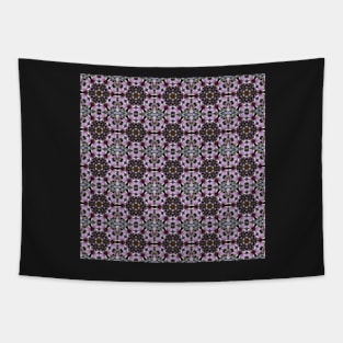 Saucer Magnolia Kaleidoscope pattern 6 Tapestry