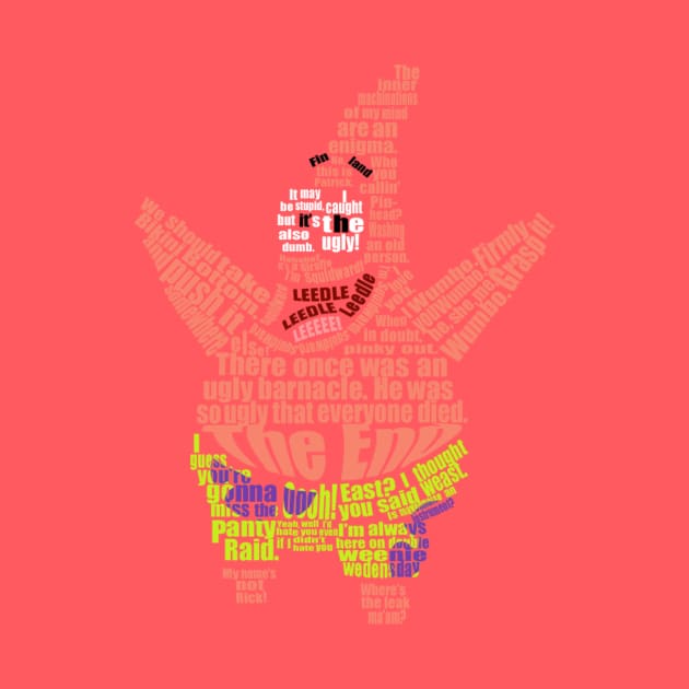 Patrick Star Quote Collage by jingacoo