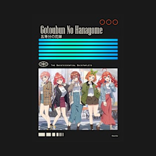 Go-Tōbun no Hanayome Street T-Shirt