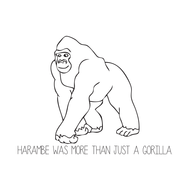 Harambe by epollio