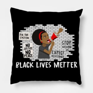 Woman protest!!! Pillow