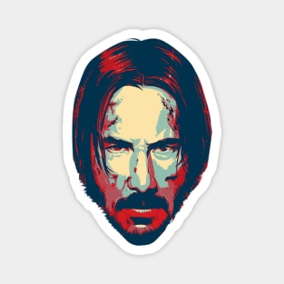 Keanu Reeves Vintage Head Magnet