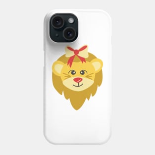 Cute Christmas Lion Phone Case