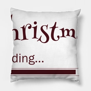 Christmas Loading Pillow