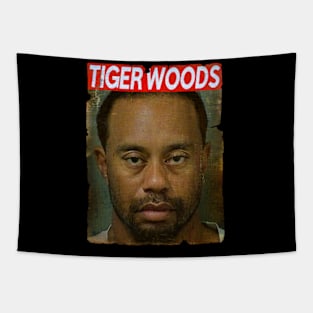 Pretty eyes Tiger woods Tapestry