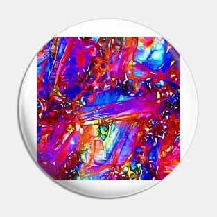 Jewel Tone Gemstone Impressions Pin