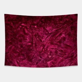 Pink Ice Crystal Pattern Tapestry