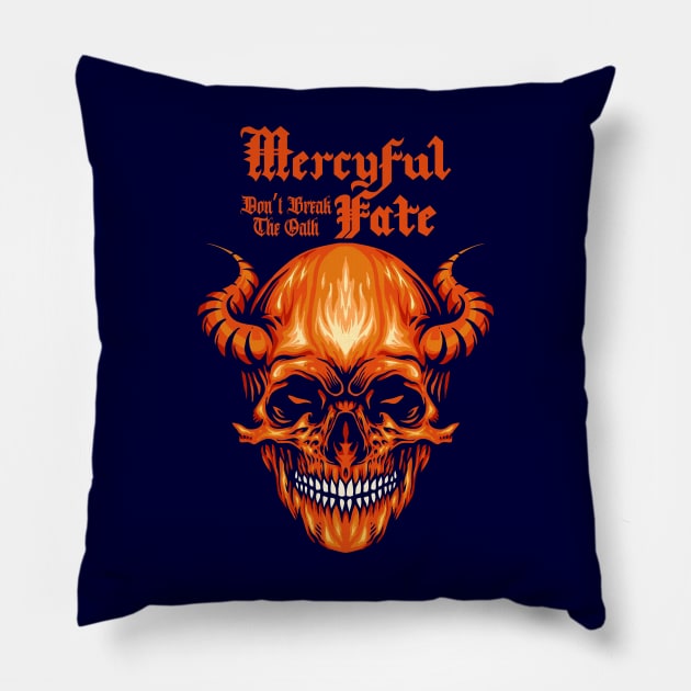 Mercyful Fate In the Shadows Pillow by NEW ANGGARA