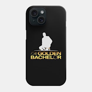 The Golden Bachelor - Gerry Silhouette Phone Case