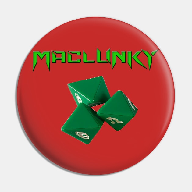 Maclunky X-Wing Dice Pin by Crabbok