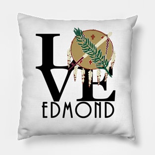 LOVE Edmond Oklahoma Pillow