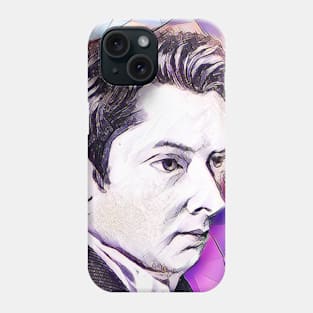 William Hazlitt Pink Portrait | William Hazlitt Artwork 8 Phone Case