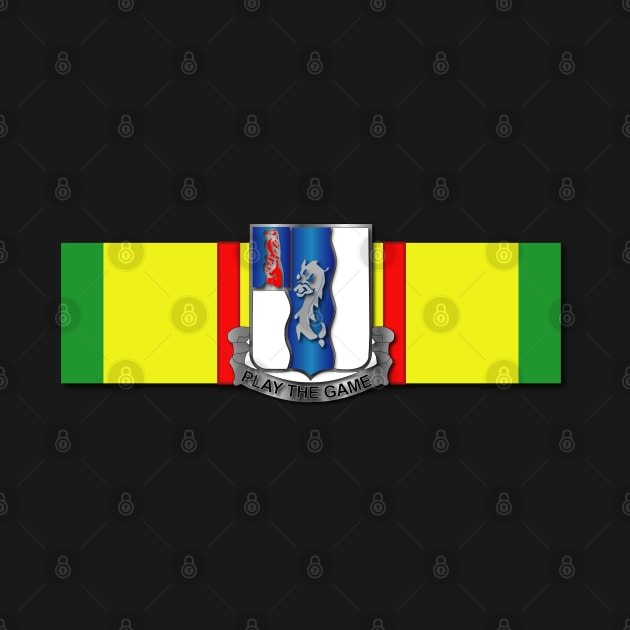 Ribbon - Vietnam - VCM -  50th Infantry (Mechanized) by twix123844