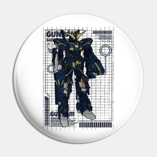 RX-0［N］ Unicorn Gundam 02 Banshee Norn Pin