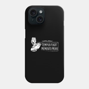 Latin saying - Tempus Fugit Memento Mori Phone Case