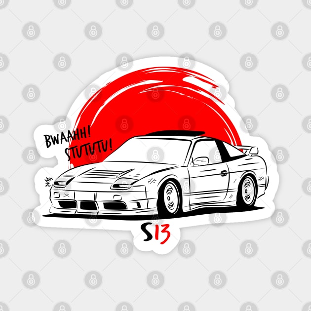 S13 Draw Magnet by GoldenTuners