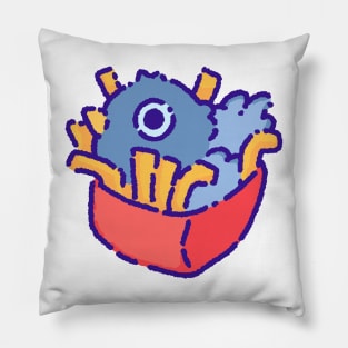 Pigeon fries Pillow