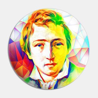 Heinrich Heine Colourful Portrait | Heinrich Heine Artwork 11 Pin