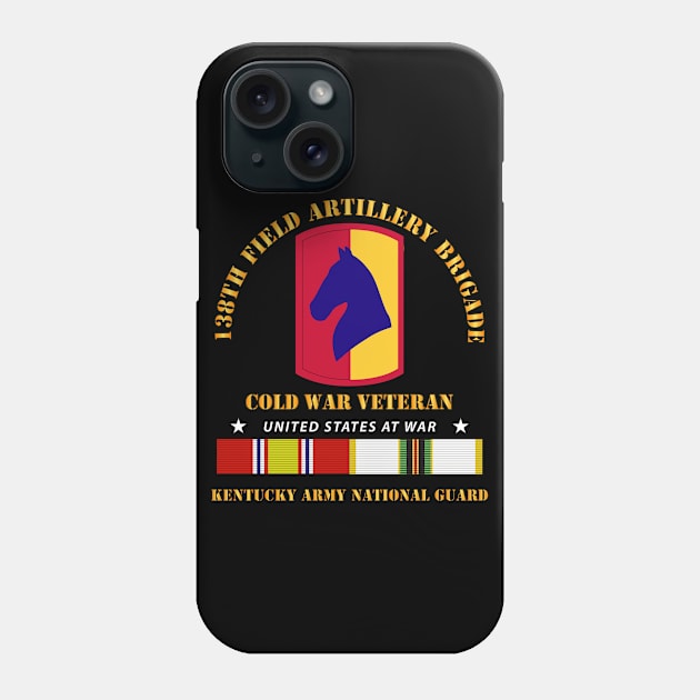 138th FA Bde - Cold War Vet  KYARNG w COLD SVC Phone Case by twix123844